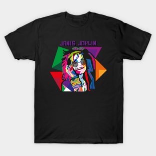 JANIS JOPLIN GEOMETRIC T-Shirt